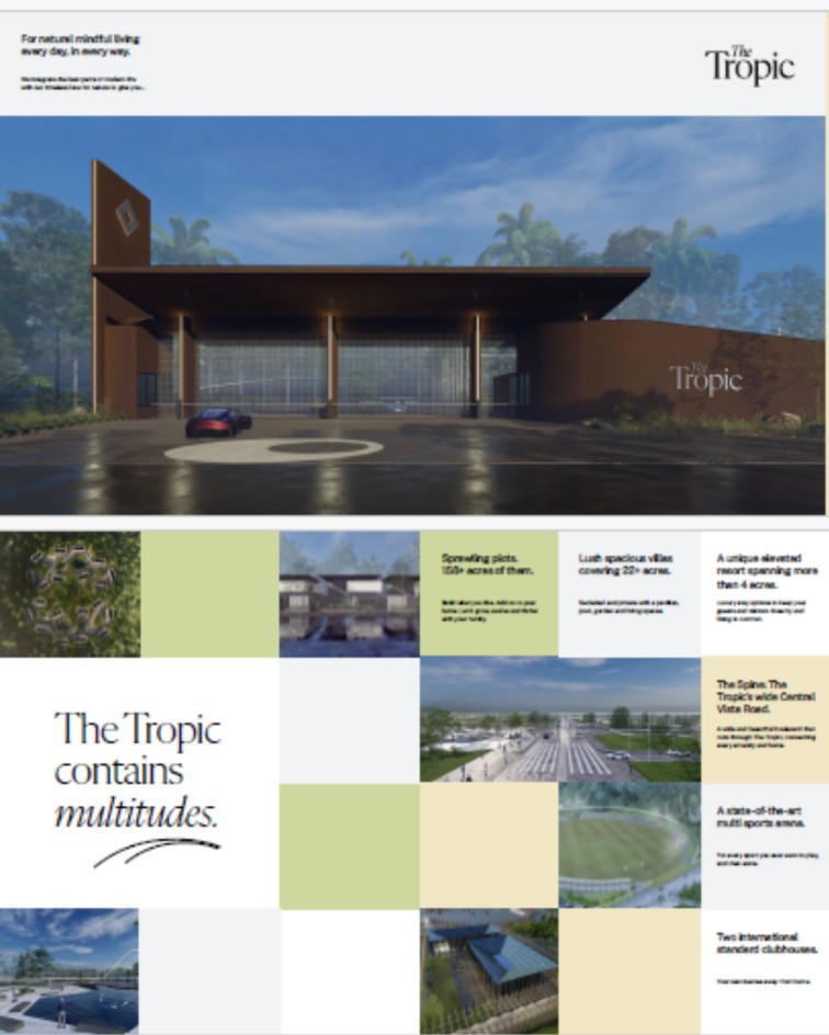 The Tropic by Pragna Group — Gated Residential Plots in Vikarabad ereal.in