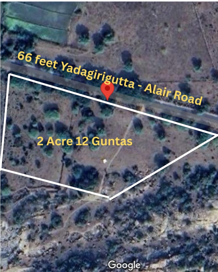 Farm land near Yadadri in ereal.in